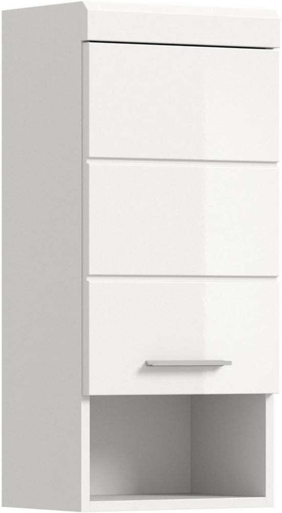 INOSIGN Hängeschrank Siena, Breite 37cm, 1 Tür, 1 offenes Fächer, 1 Einlegeboden, MDF-Front (1-St) in verschiedenen Farben erhältlich, Badmöbel, Badschrank, Schrank, Bad Bild 1