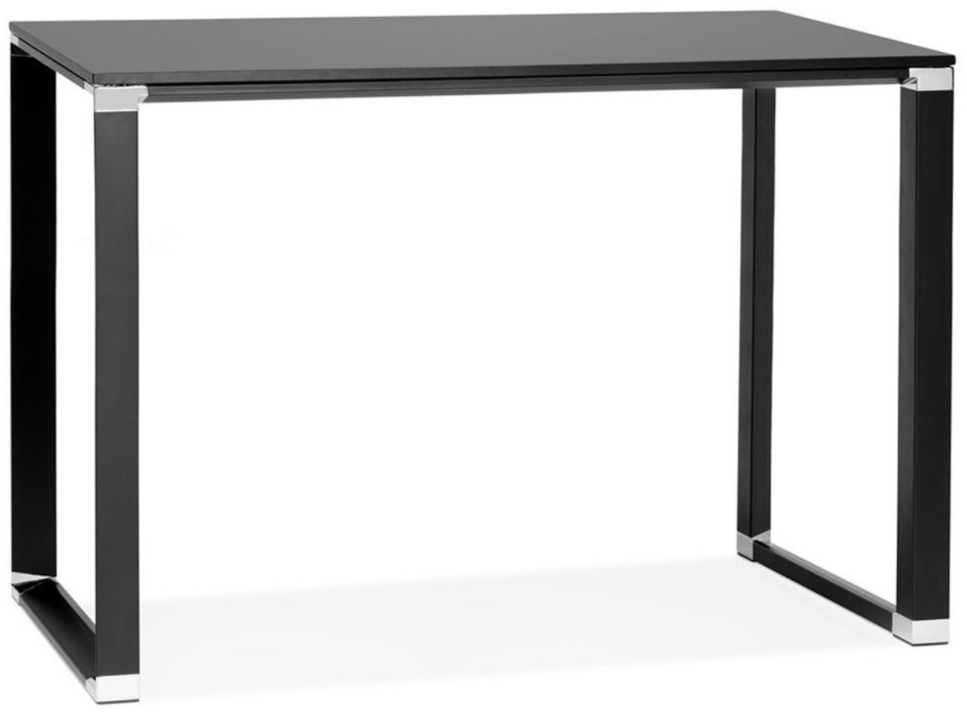 Kadima Design Hoher Bürotisch Schwarz | Stehtisch 140x70 cm | Bartisch Stehschreibtisch Modern | Multifunktional Für Büro & Zuhause | Küchentresen Bild 1