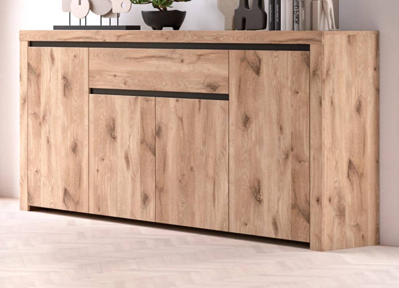 Sideboard Legano in Nox Eiche 170 cm Bild 1