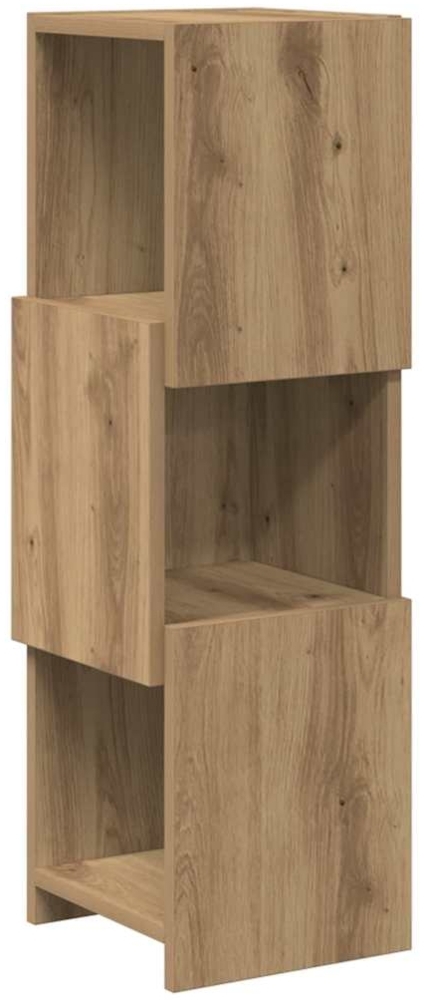 vidaXL Eckschrank Weiß 25,5 x 25 x 80 cm Holzwerkstoff 889820 Bild 1
