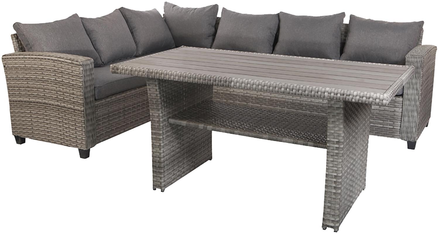 Terassen-Lounge Set LEON grau Bild 1