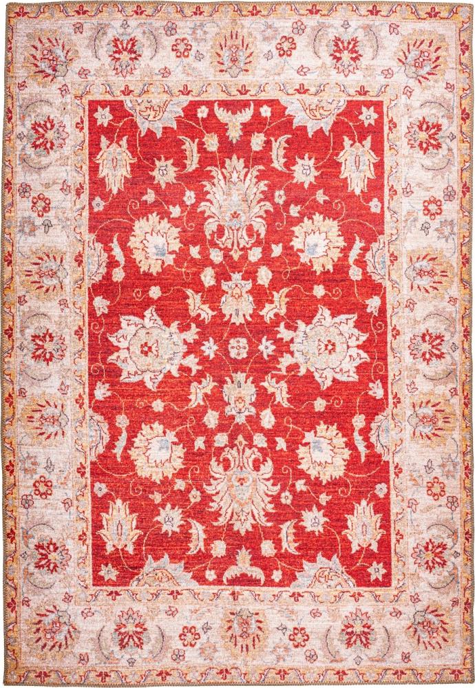 Kurzflorteppich Neyla 100 Rot 190 x 290 cm Bild 1