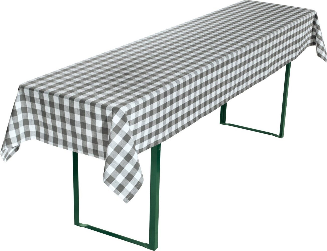 REDBEST Tischdecke Biertisch Tischdecke "Nashville", Baumwolle Karo Bild 1