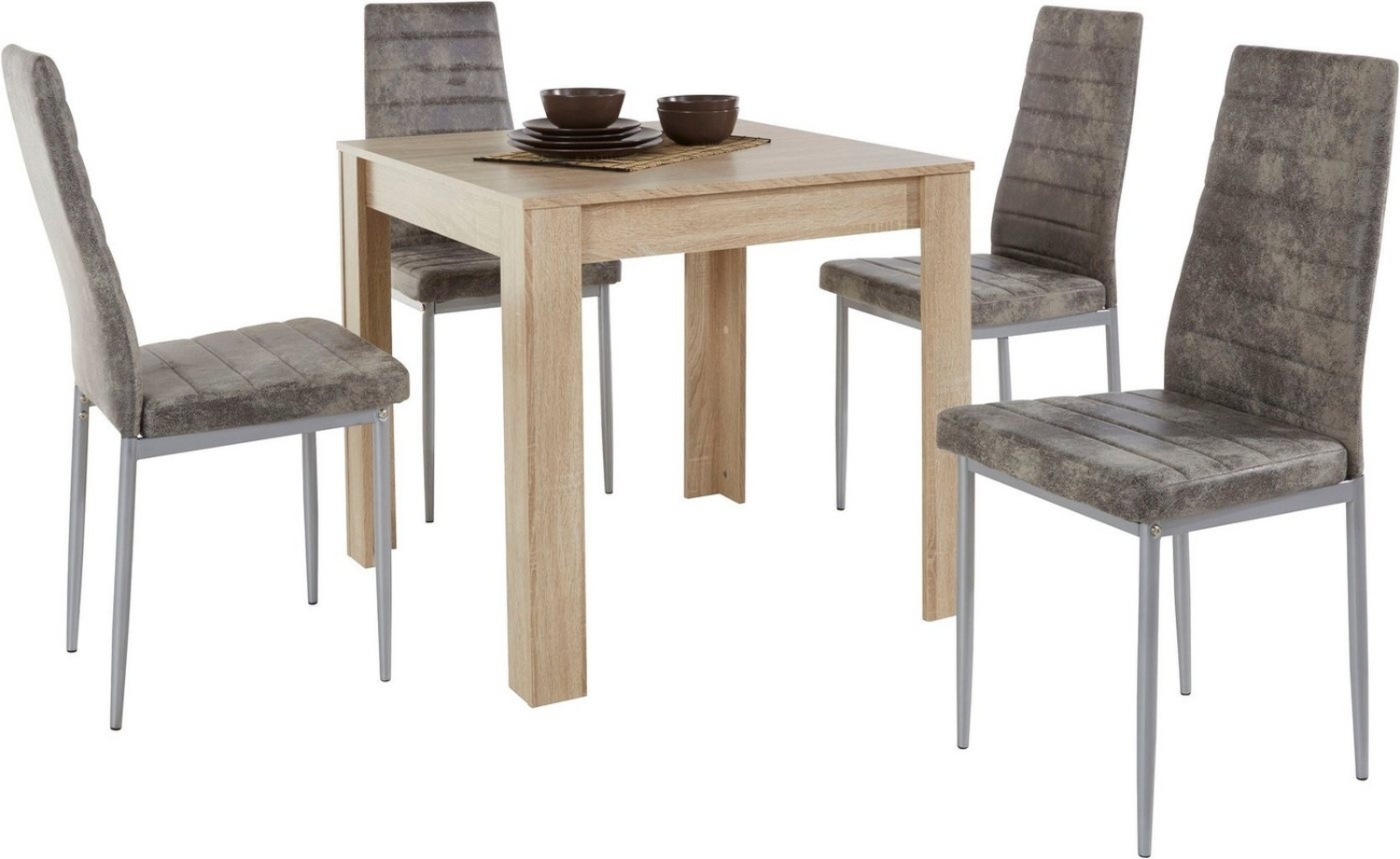 INOSIGN Essgruppe, (Set, 5-tlg), Tischgruppe für kleine Räume Bild 1