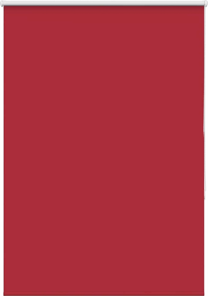 vidaXL Verdunkelungsrollo Rot 105x130cm Stoffbreite 100,7cm Polyester 4011753 Bild 1