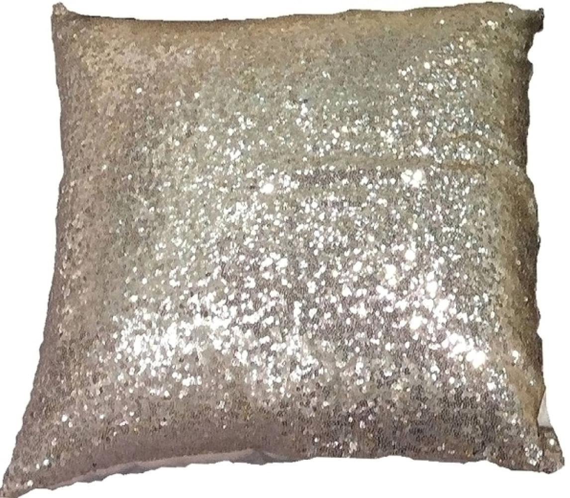 Kissen Glitter Polyester&PET Gold Bild 1