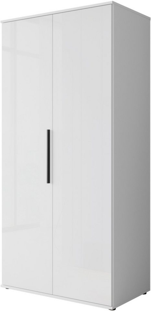 INOSIGN Kleiderschrank LAGOS Wäscheschrank, Garderobe, schwarze Griffe, Made in Europe Moderner Drehtürenschrank, FSC-zertifiziert, Schlafzimmerschrank Bild 1