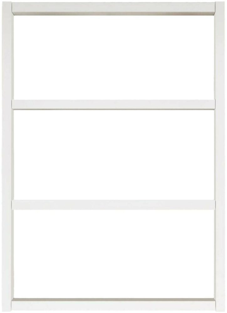 Dmora Regal Krosa, Gestell, Wandregal, Mehrzweckregale, 43x9h60 cm, Weiß Bild 1