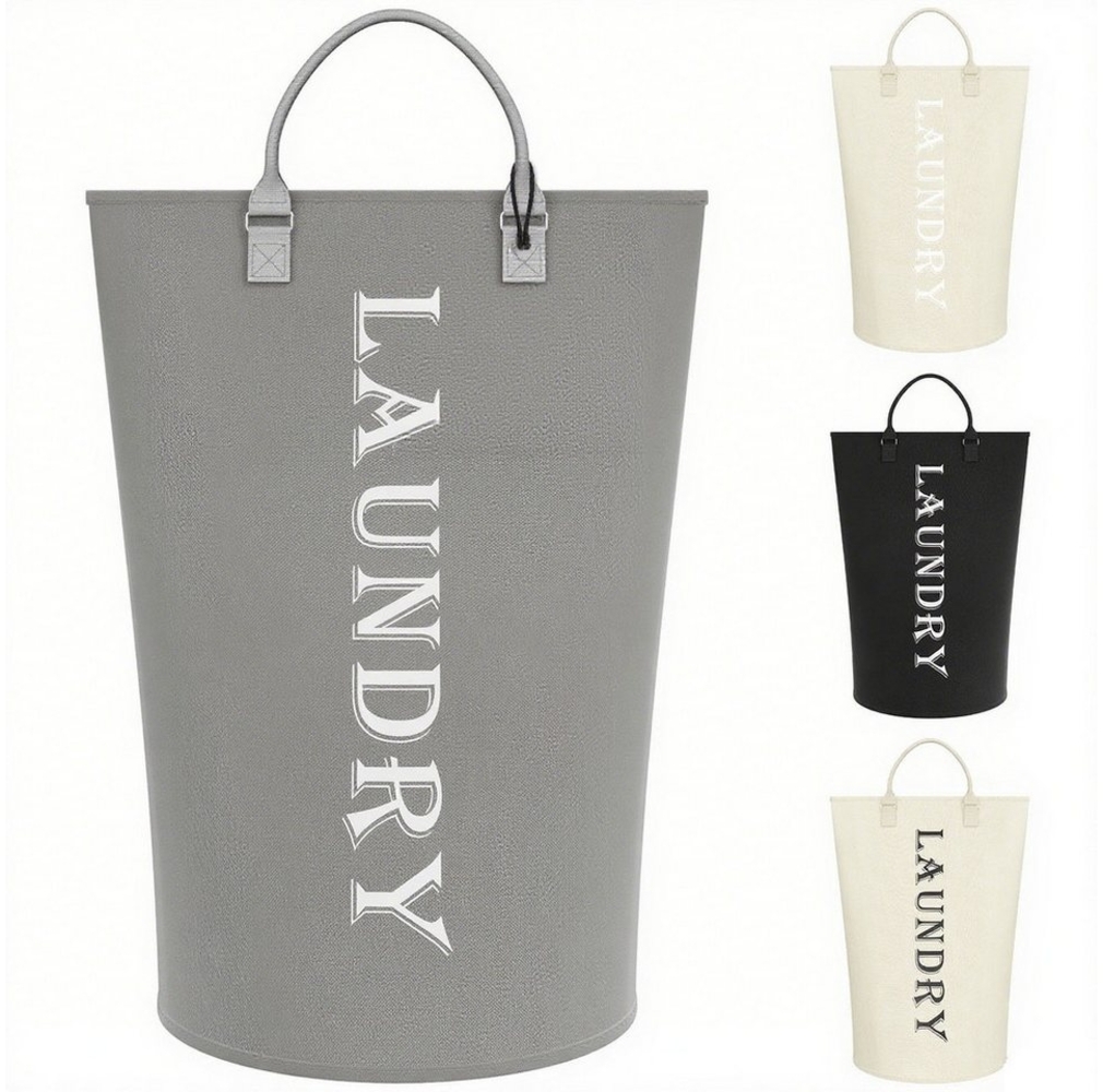 Lifewit Wäschebox Wäschekörbe, Flaschenkörbe, faltbare Wäschesäcke mit Griffen Bild 1