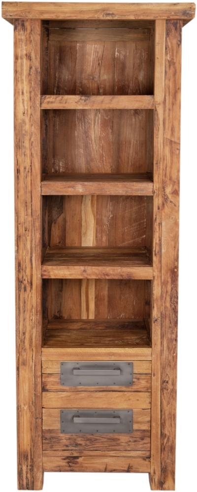 Bücherregal CORAL Standregal Teak Holz Mehrzweck Schrank Ablage Regal Bild 1