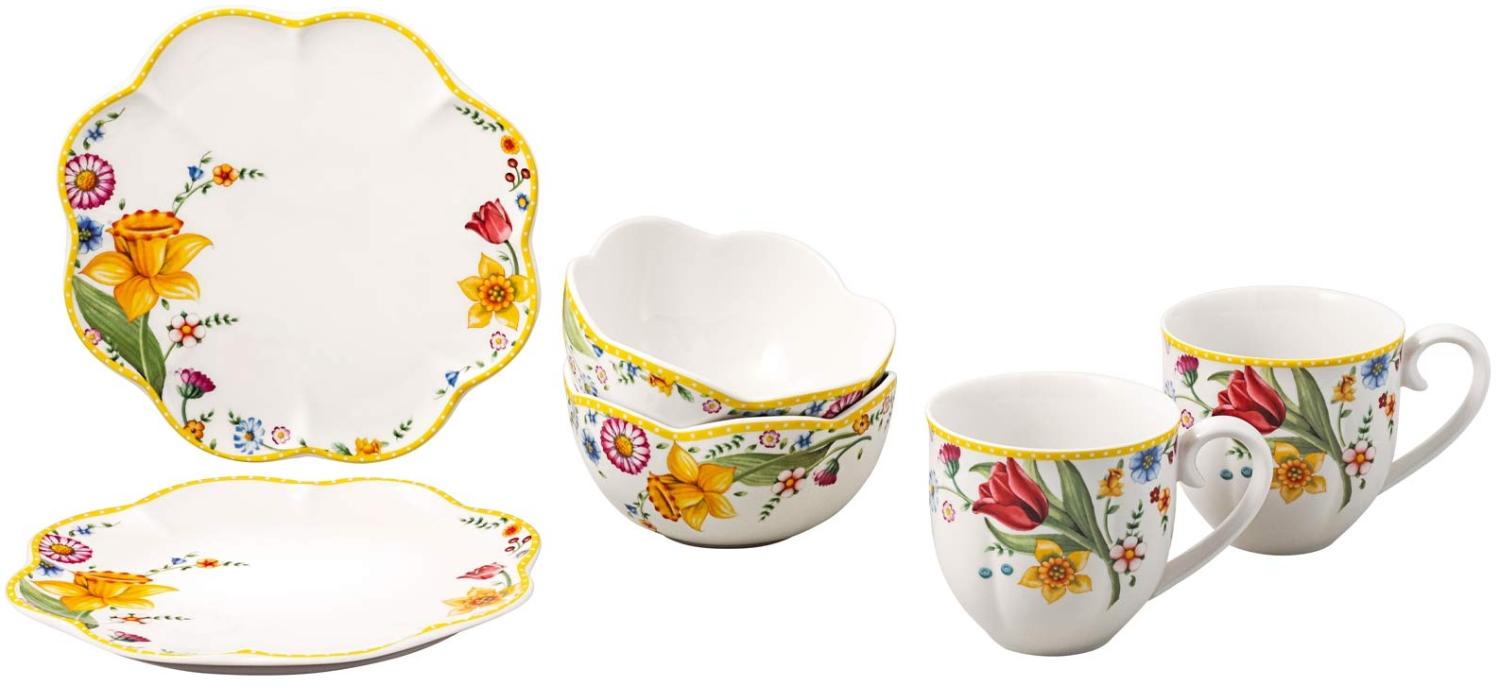 Villeroy & Boch Spring Awakening Frühstücks-Set 6-teilig - DS Bild 1