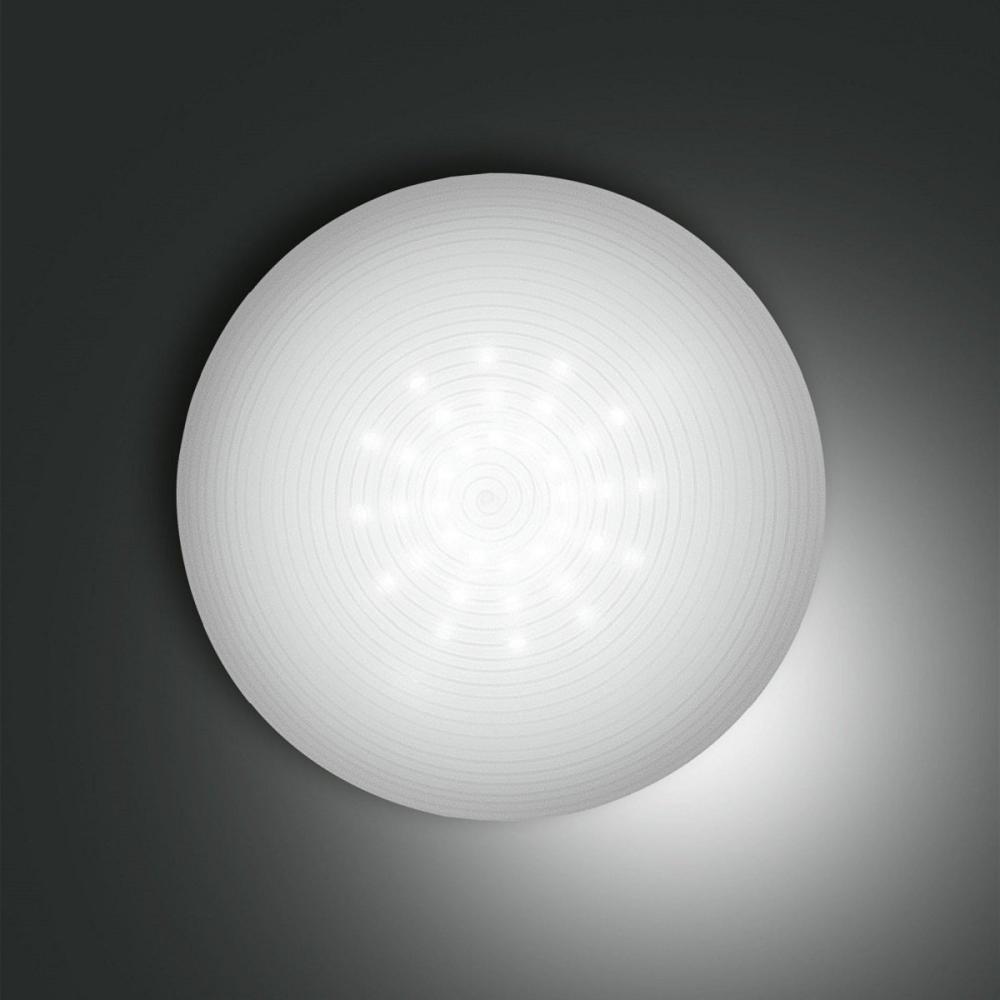 FABAS LUCE No. 3109-61-258 Deckenleuchte PANDORA LED D. 30 weiss gewischt Bild 1