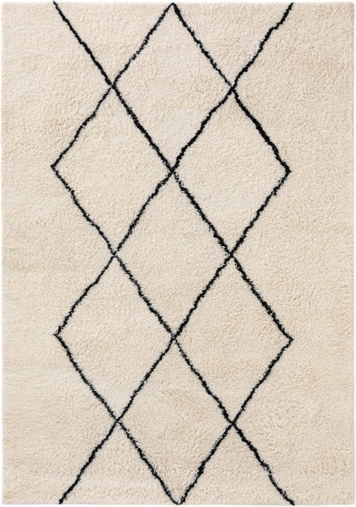 benuta Wollteppich Berber, rechteckig, Höhe: 31 mm, Wolle, Teppich Wohnzimmer, Schlafzimmer, Esszimmer, Flur, Hygge & Cozy Bild 1