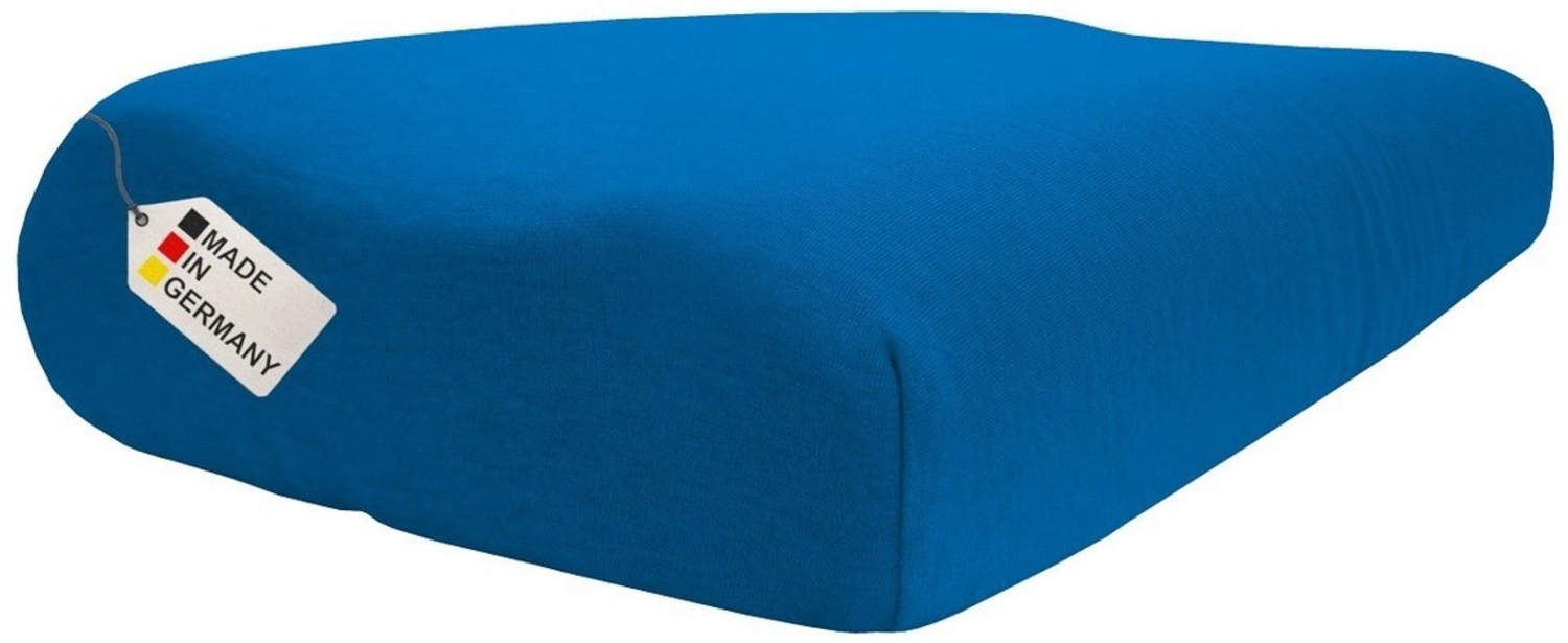 DUKAL Kissenbezüge für Nackenstützkissen, aus hochwertigem DOPPEL-Jersey, (1 Stück), 100% Baumwolle, mit Spannumrandung, Made in Germany Bild 1