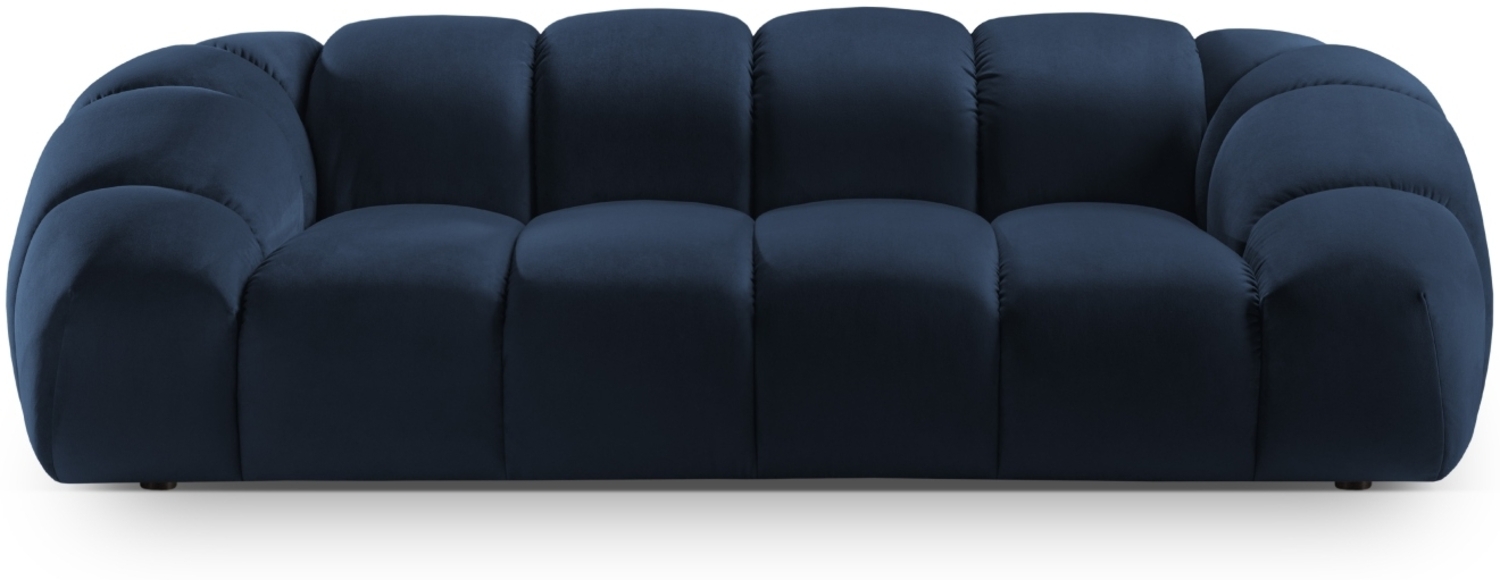 Micadoni Sofa Diana 3-Sitzer XL Samt Königsblau Bild 1