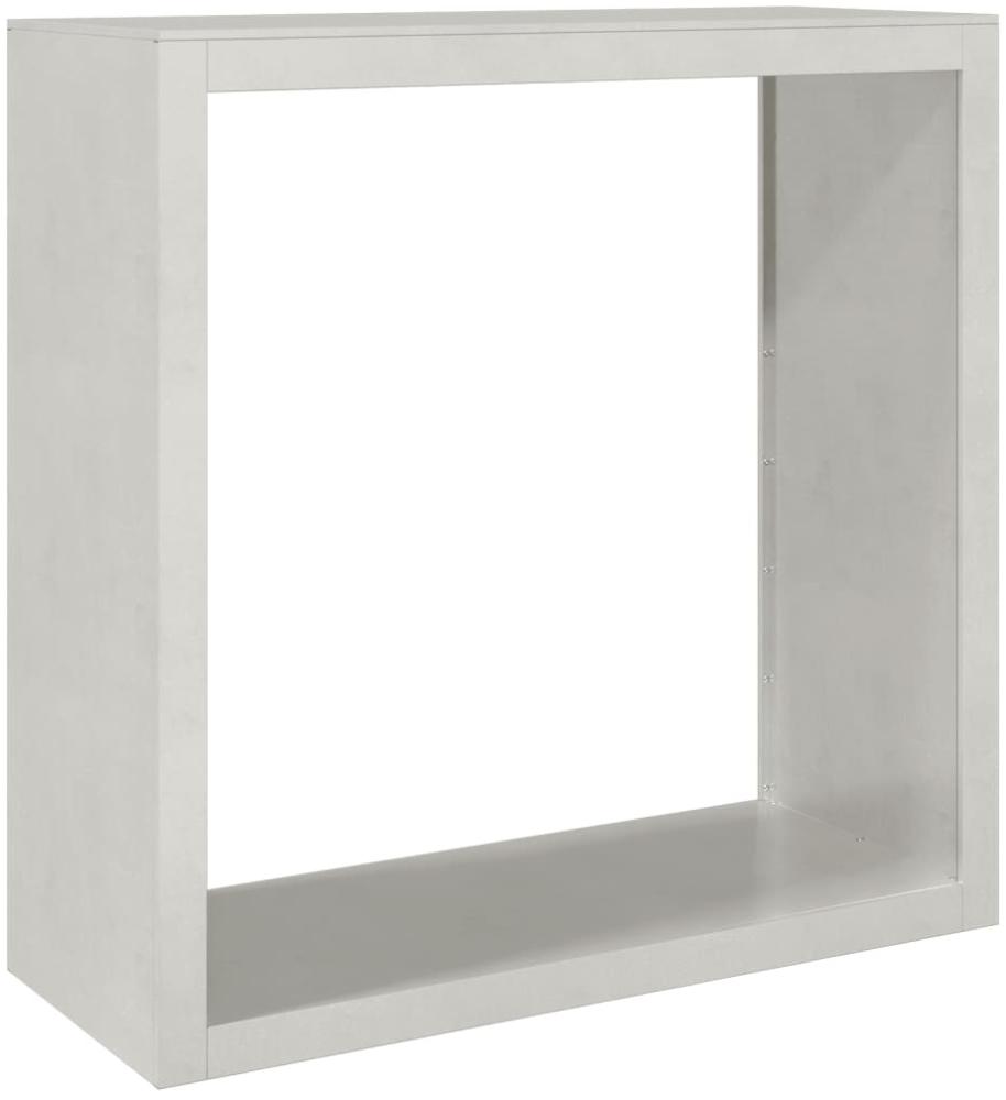 vidaXL Brennholzregal 100x40x100 cm Edelstahl 850972 Bild 1