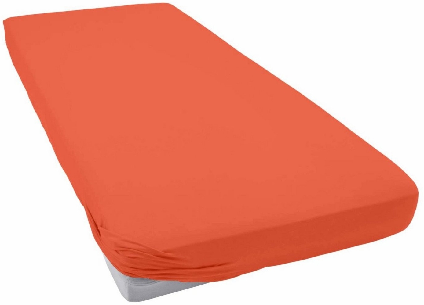 Irisette Mako-Jersey Betttuch Jupiter 0008 orange 150x200 cm 8-56 orange Bild 1