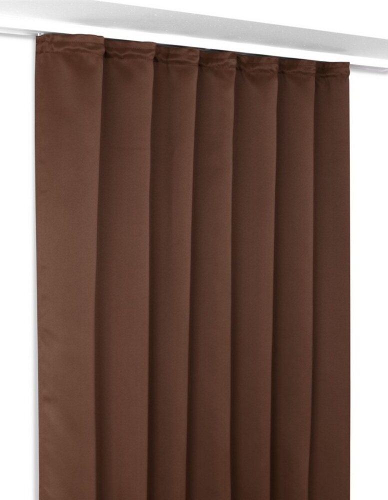 Beautex Verdunkelungsvorhang Verdunkelungsgardine Kräuselband Vorhang blickdicht abdunkelnd, Kräuselband (1 St), verdunkelnd Bild 1