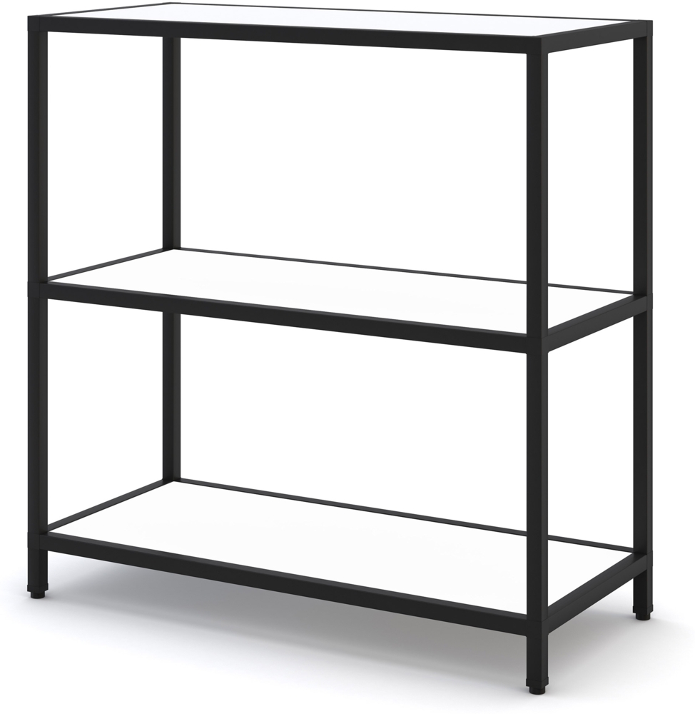 ASSMANN Regal Cubas Weiß 80x36x82cm Metall Bild 1