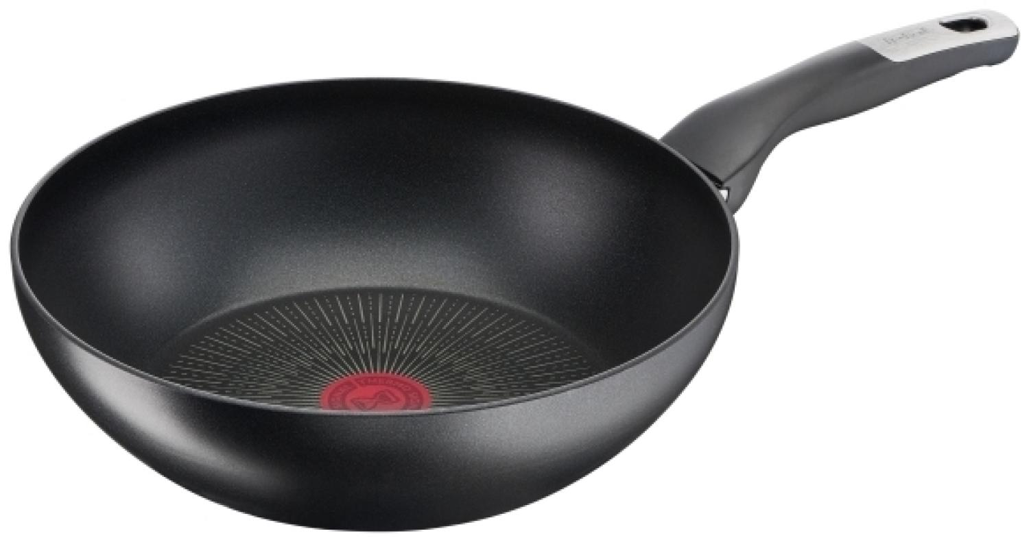 TEFAL Unlimited G2551972, Rund, Wok-/Bratpfanne, Schwarz, Titan, 175 °C, Aluminium Bild 1