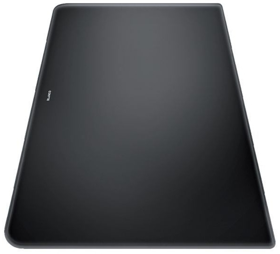 Blanco Blanco Schneidebrett aus schwarzem satiniertem gehärtetem Glas Bild 1