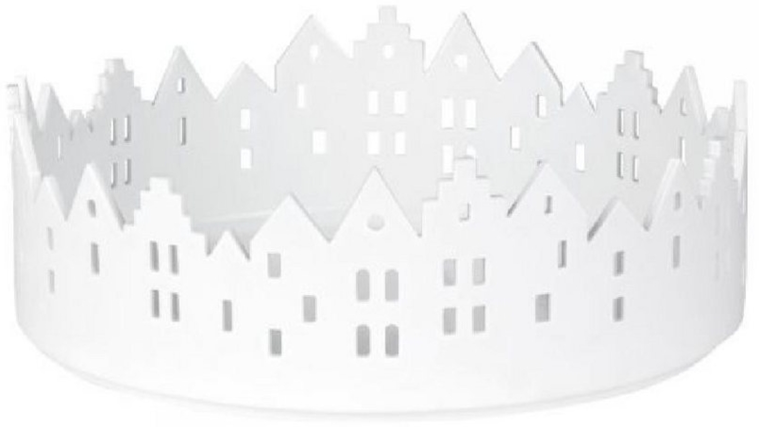 Stadtschale Obstschale Dekoschale "Innenstadt" - Räder Design. Bild 1