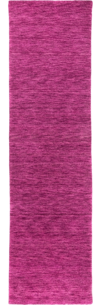 Morgenland Gabbeh Teppich - Softy - Uni - läufer - 200x80 - Lila Bild 1