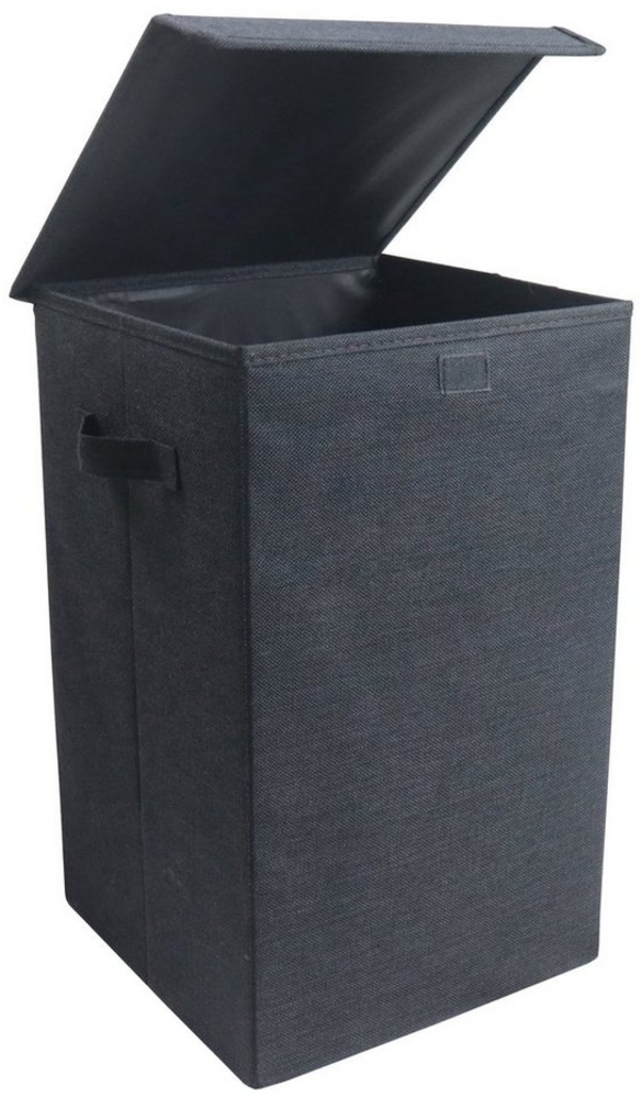 VCM Faltbox Wäschekorb Wäschebox Stoffbox mit Deckel Dreso M Bild 1