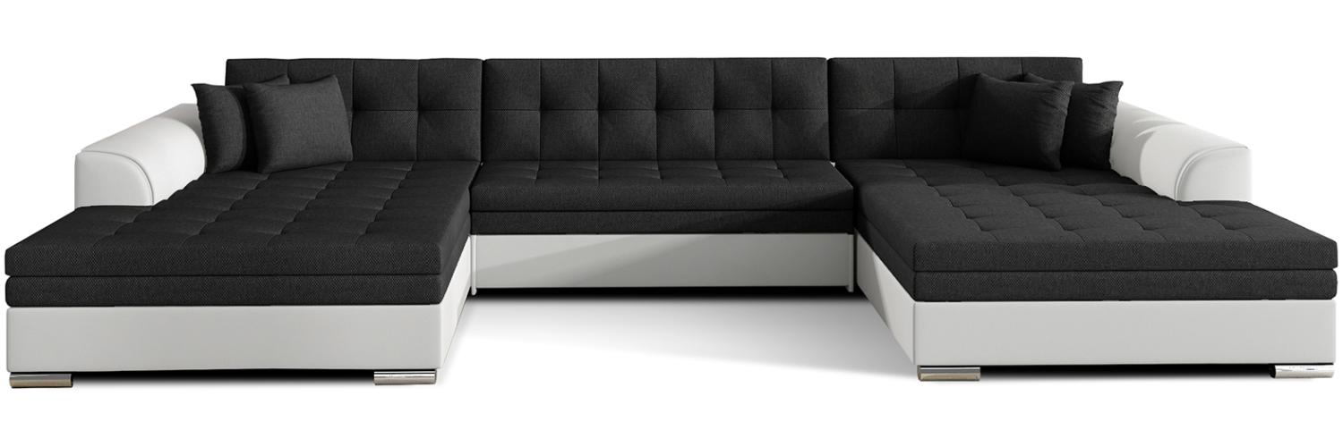 ELTAP 'Vento', Ecksofa, Schwarz , 359 x 165 x 78 cm Bild 1