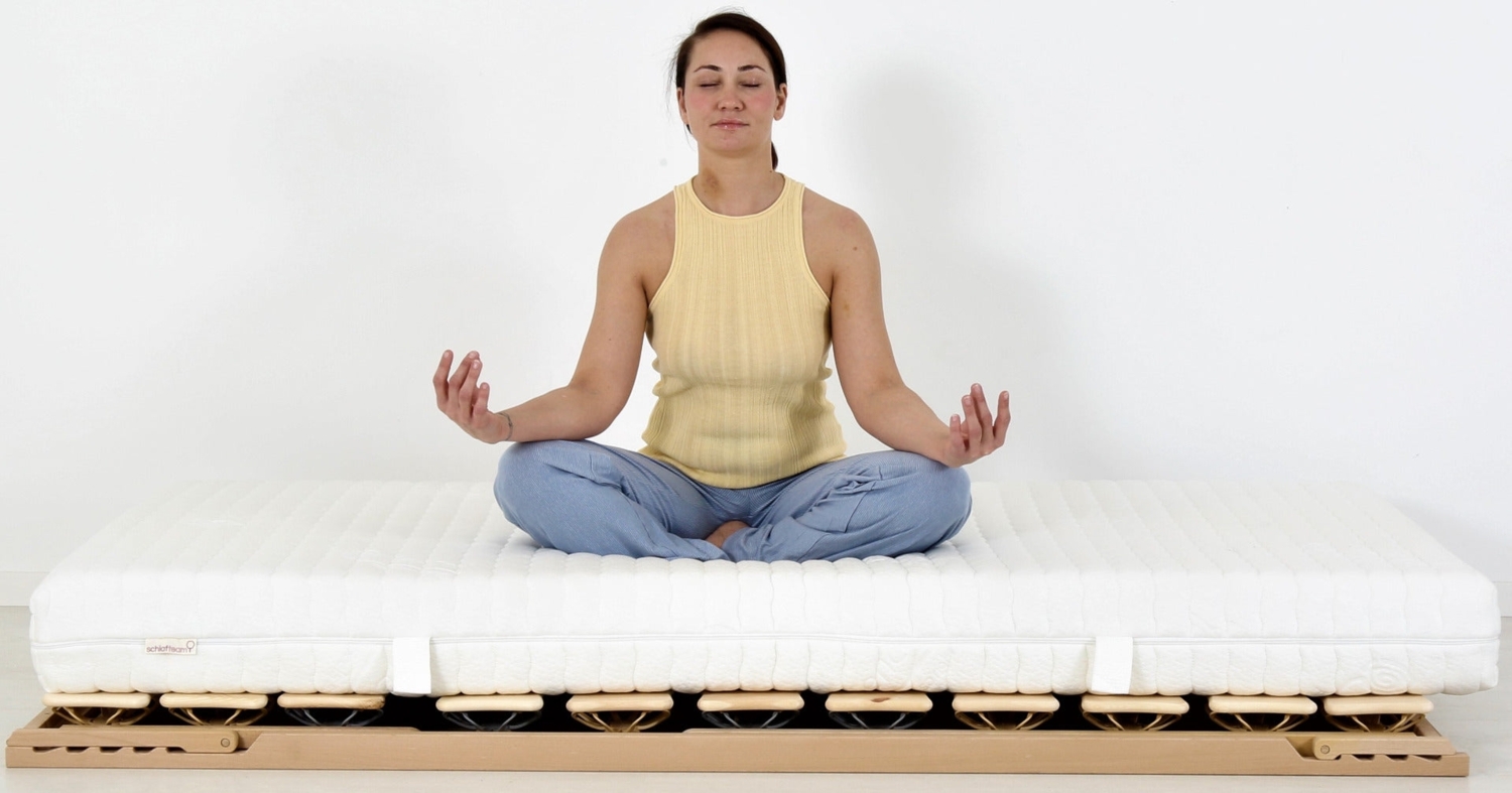 BIO-PUR-WENDE Naturlatex-Matratze 100 x 220 cm Bild 1