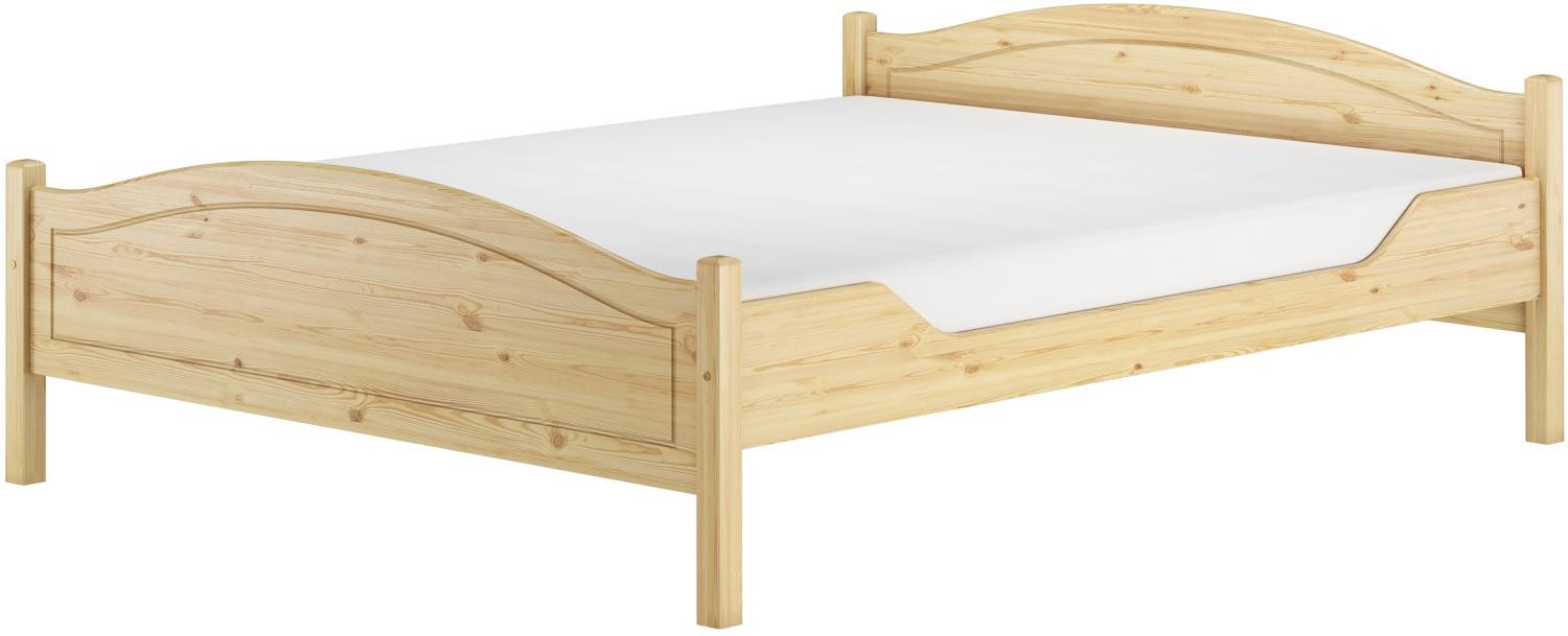 Massivholzbett Landhausstil 160x200 Doppelbett Kiefer V-60.30-16Rollrost und Matratze inkl. Bild 1