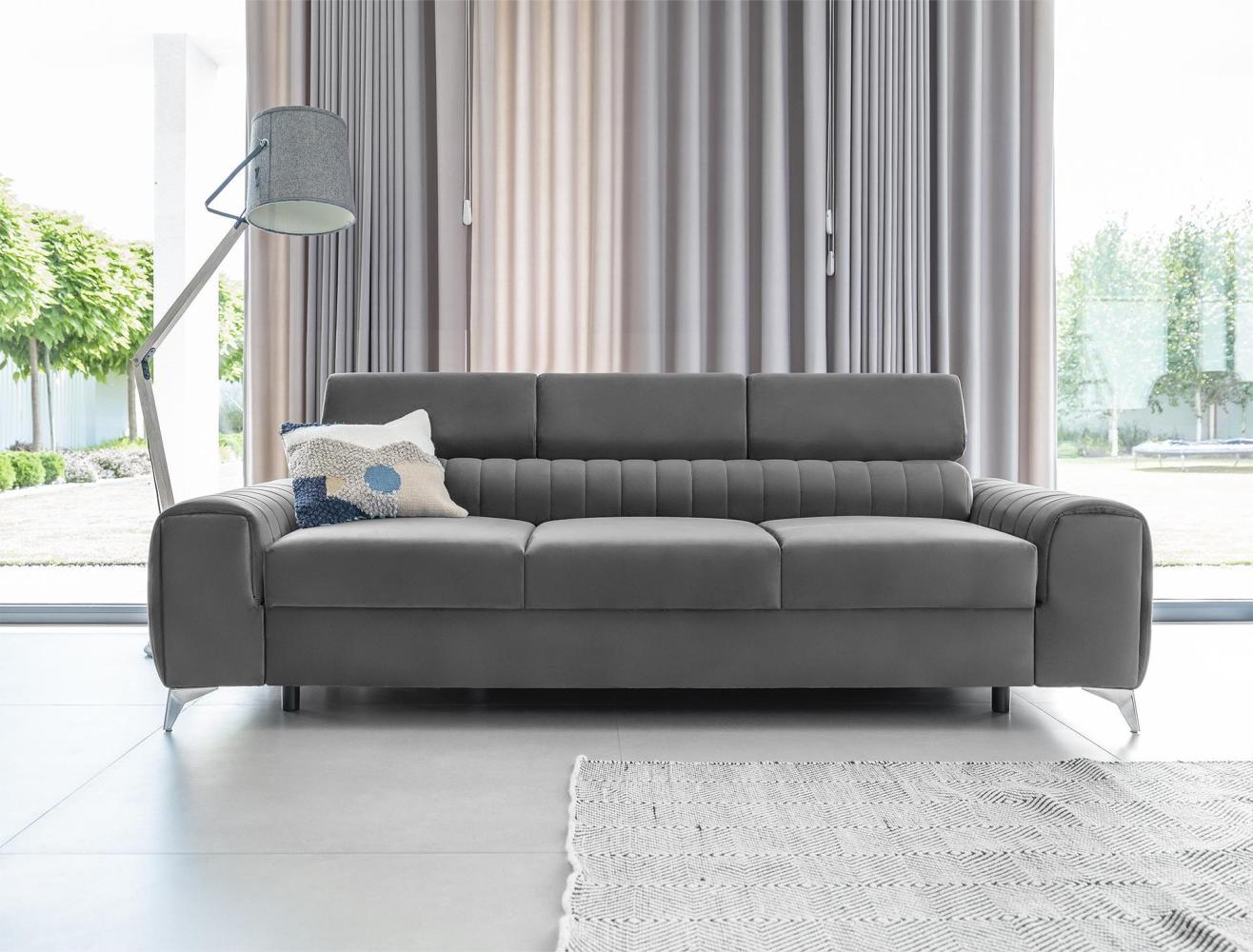 Wohnideebilder Laurence Grau Sofas & Couches SO-LAU-04NU Bild 1