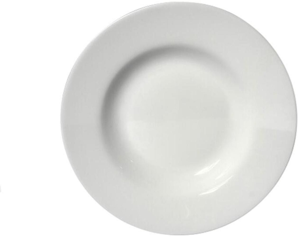 36x Suppenteller Weiß Tief Servierplatte Essen Speise Untersetzer Geschirr Tisch Bild 1