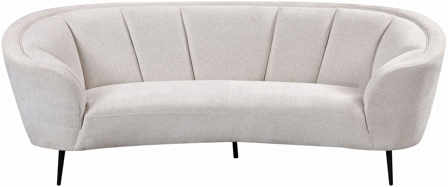 Sofa 3-sitzig Bologna / Boyh-S-002-Fabbraven22, Stoff, Beige, 234 x 89 x 92 cm Bild 1