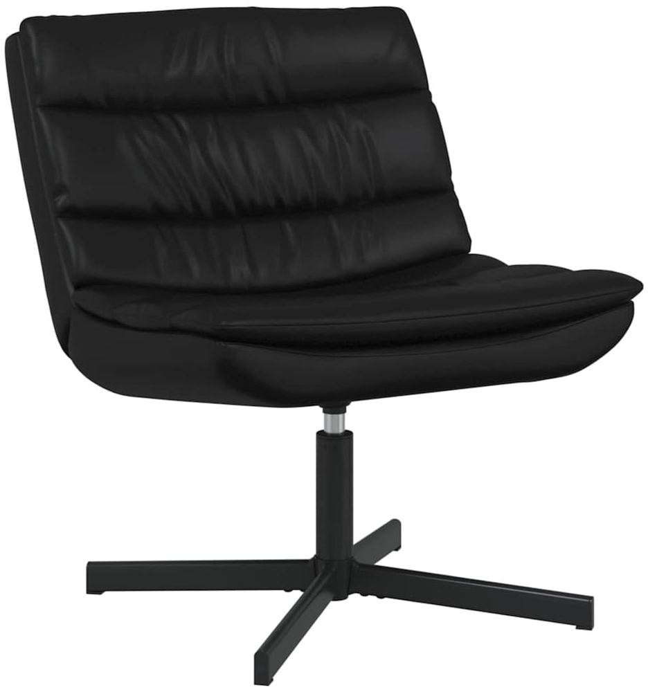 vidaXL Drehstuhl Schwarz 63 x 75 x 76 cm PU 42007339 Bild 1