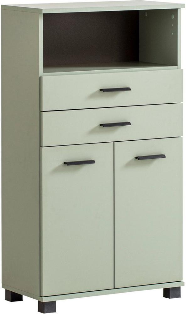 Schildmeyer Palermo Highboard 157648, Pistazie, 59,8 x 32,6 x 110,5 cm Bild 1