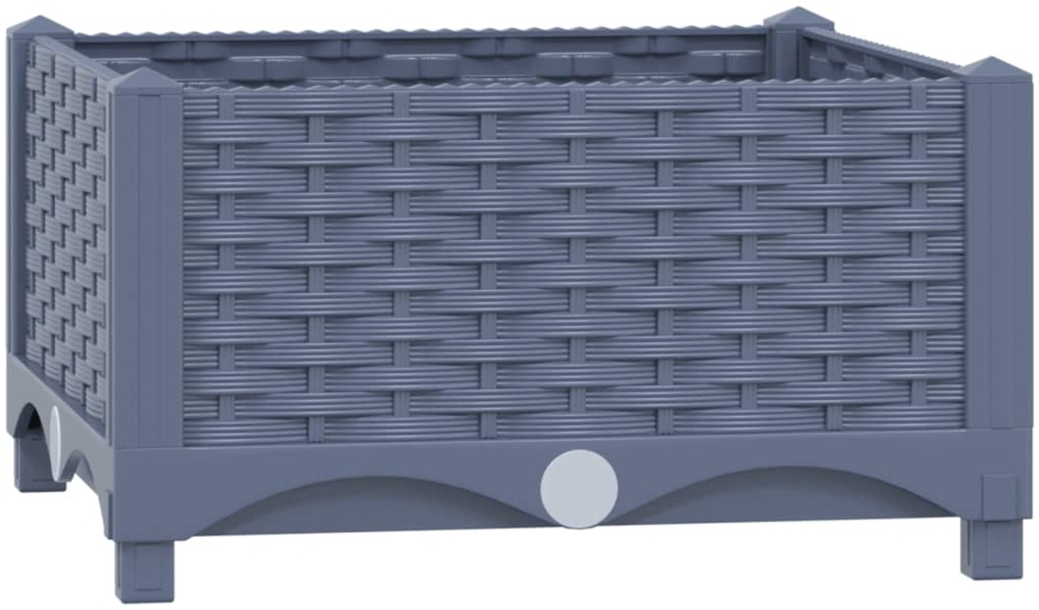 vidaXL Hochbeet 40x40x23 cm Polypropylen 310397 Bild 1