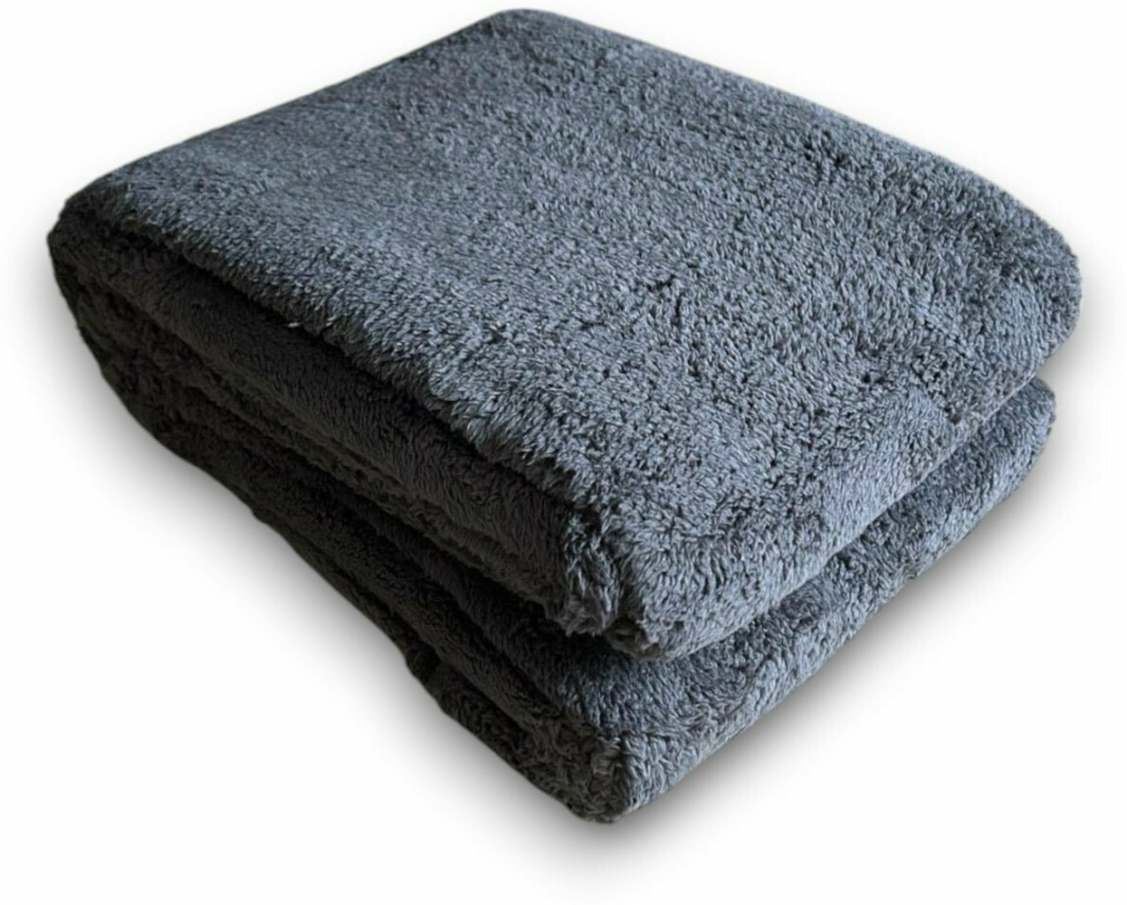 Wohndecke Teddy » Fleece Decke » XL Kuscheldecke 150x200 cm » weiche Couchdecke - Anthrazit Bild 1