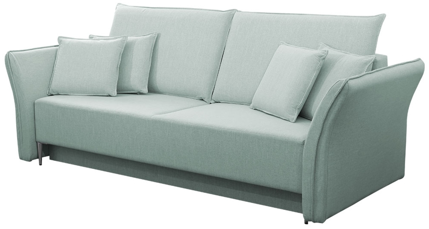 Schlafsofa Mokoli (Farbe: Terra 5, Füße: Silber) Bild 1