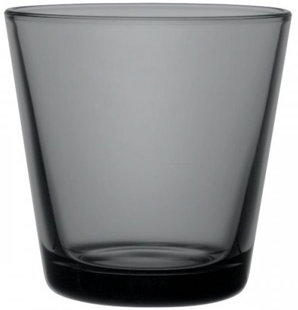 Iittala Glas Kartio Dunkelgrau (Klein) 6411923663823 Bild 1