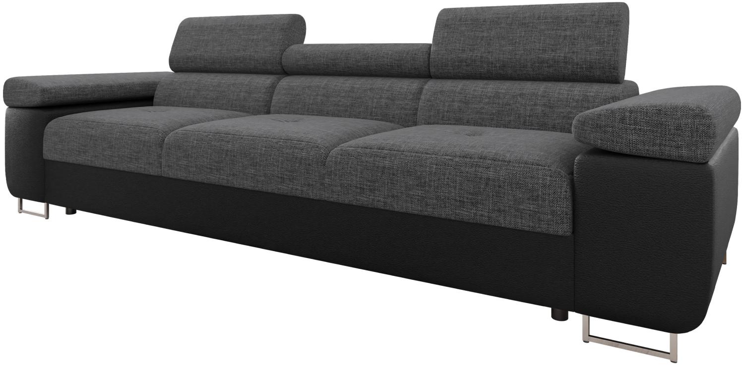 Sofa Torezio III mit Einstellbare Kopfstützen (Soft 011 + Lux 06) Bild 1