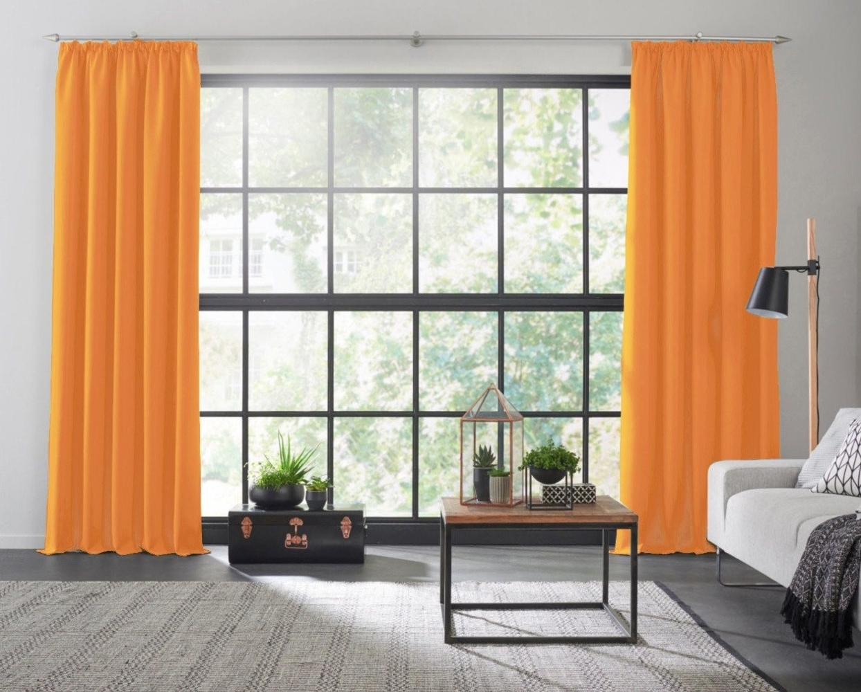 Wirth Vorhang Dim out, Kräuselband (1 St), verdunkelnd, nach Maß Bild 1