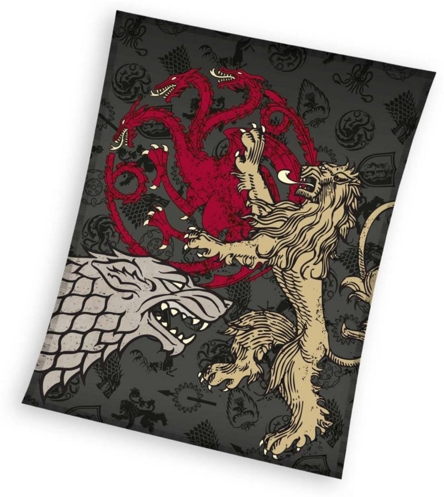 Game of Thrones Korallen Fleecedecke - 150x200 cm Bild 1