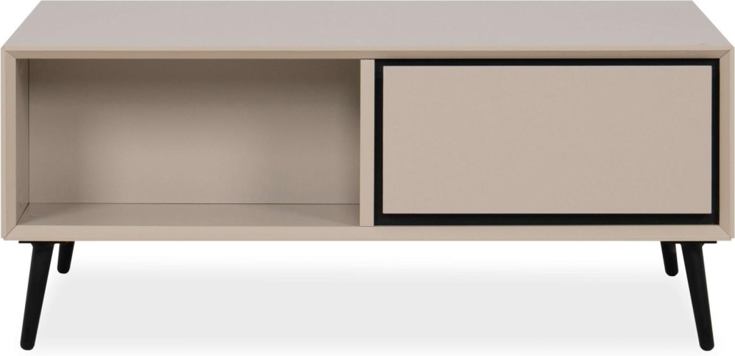 finori Couchtisch Arona 94x55 cm sand / schwarz Bild 1