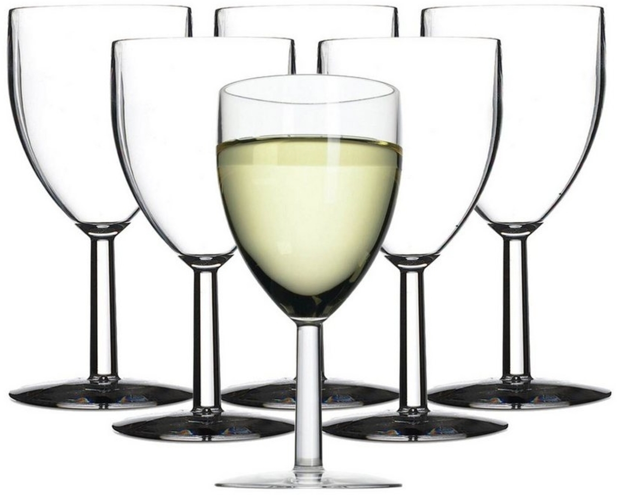 Mepal Kunststoff-Weißweingläser SAN 200 ml 6er Set Bild 1