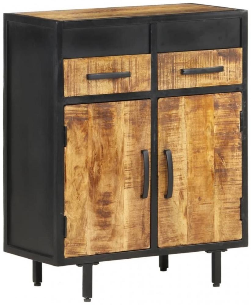 vidaXL Sideboard 60×30×75 cm Raues Mangoholz [288468] Bild 1