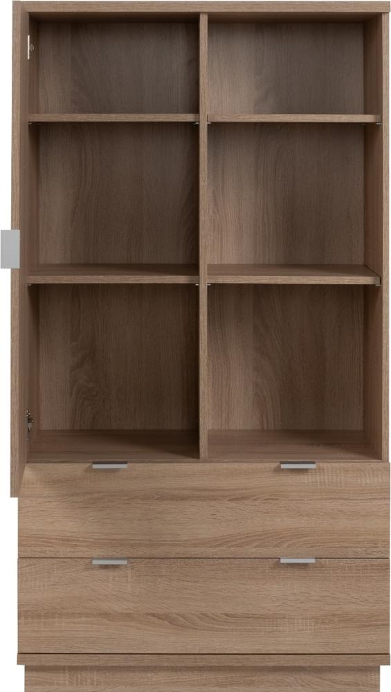 Highboard Chester in Sonoma Eiche 76 x 140 cm Bild 1