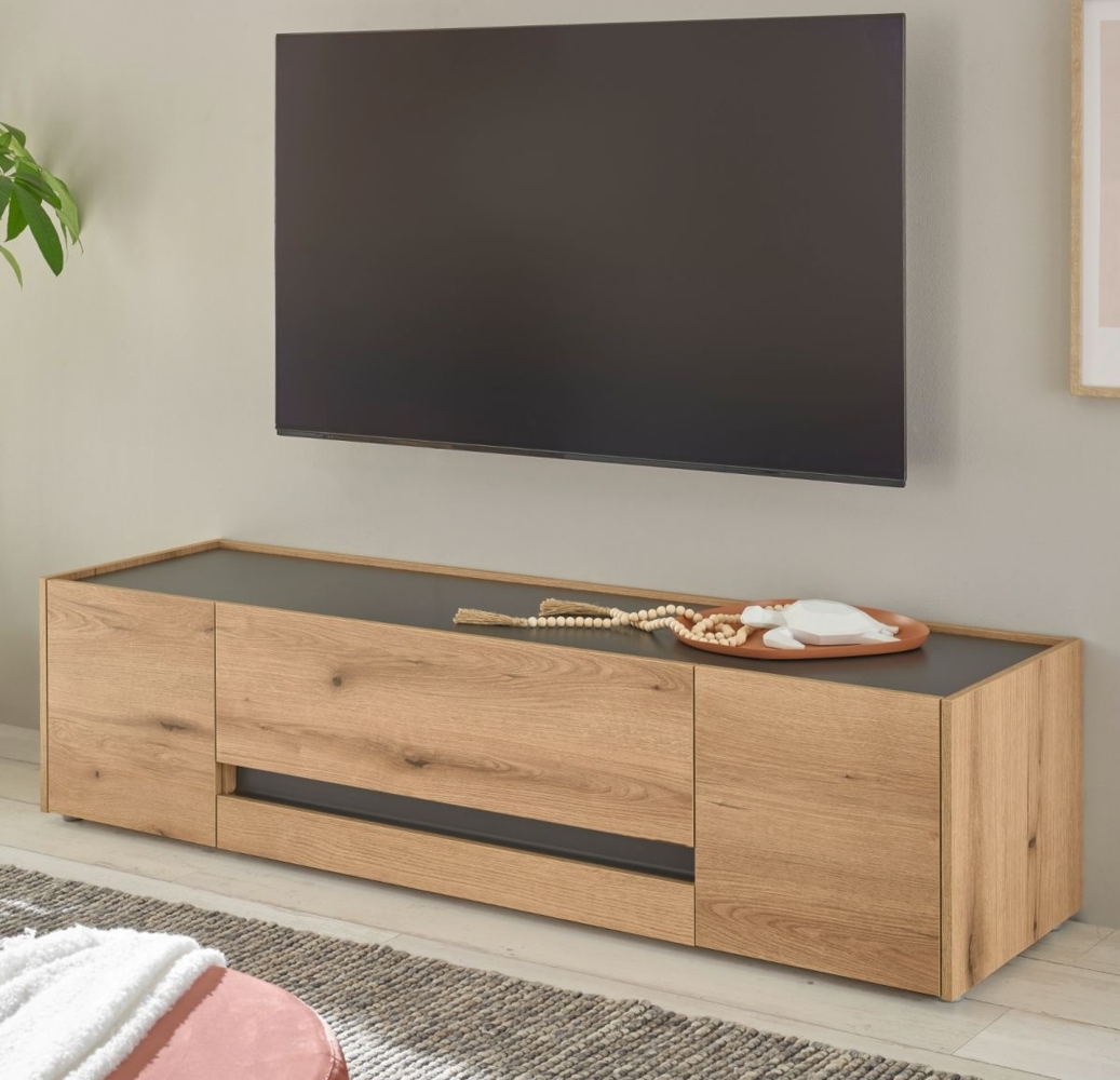 TV-Lowboard Center in Eiche Evoke 170 cm Bild 1