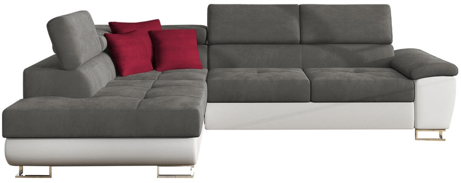 Ecksofa Cotere (Soft 017 + Uttario Velvet 2971 + Kronos 02, Seite: Links) Bild 1