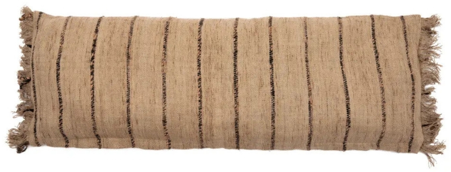 Der Oh My Gee Kissenbezug - Beige Schwarz - 35x100 - Beige Schwarz - 35x100x10cm Bild 1